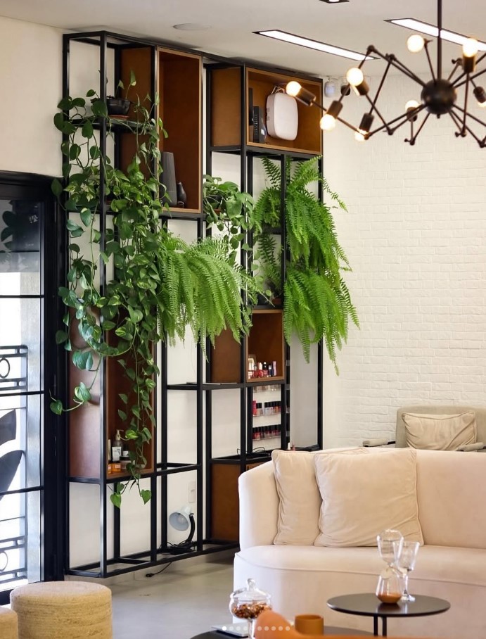 Friseursalon-Bereich