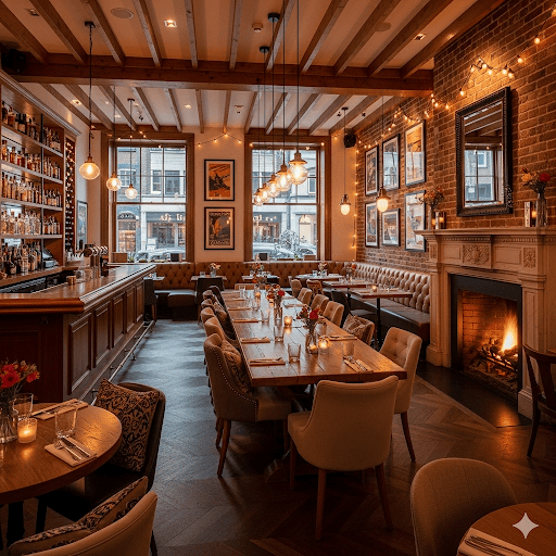 Prato em restaurante